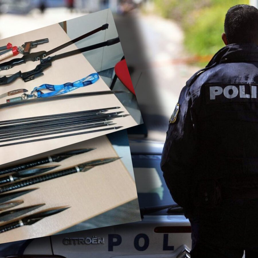 Κοζάνη: Επιτέθηκε με Ξίφος & Βέλη σε αστυνομικούς